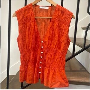 Frame Sleeveless Cotton top